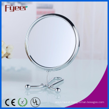 Fyeer 6 Inch Round Double Side Hand Makeup Mirror (M5058)